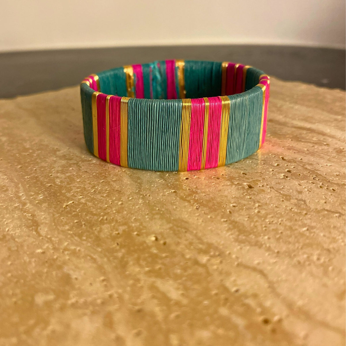 Manchette Artisanal Oneli Pink