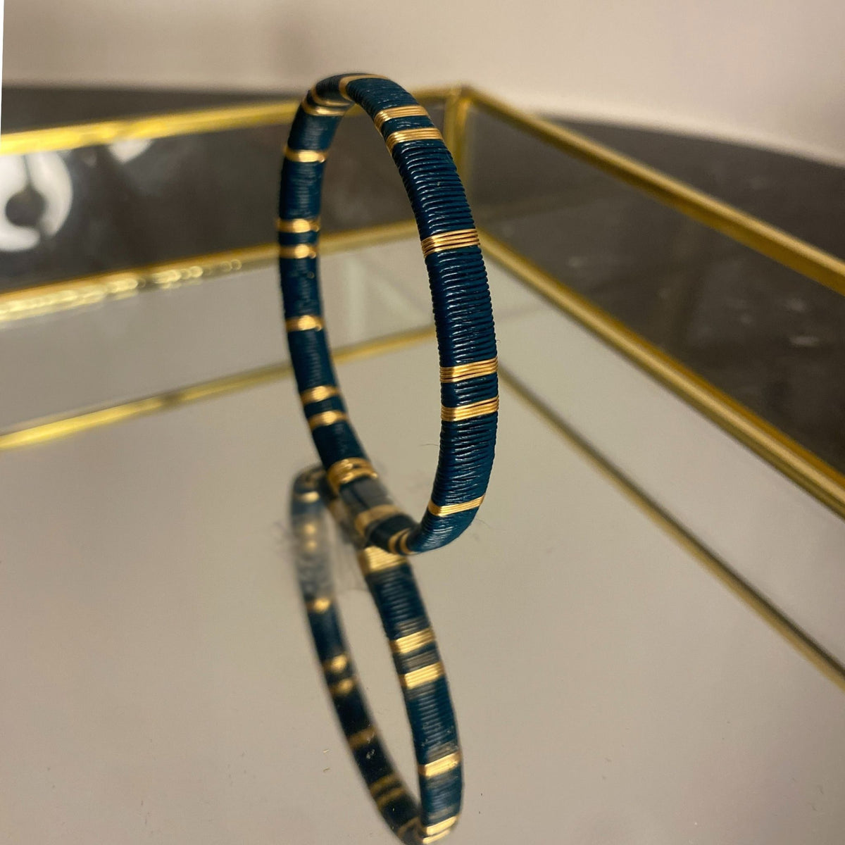 Bracelet Artisanal Slim Vert émeraude