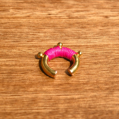 Ear cuff fuchsia vif éthique Solnaré