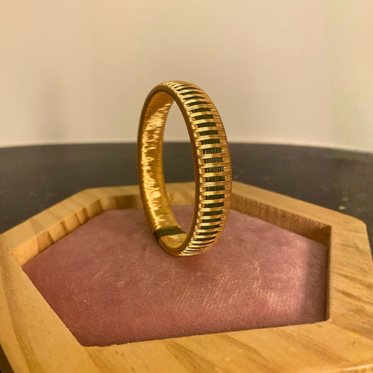 Bracelet Artisanal Pluie-Vert Forêt