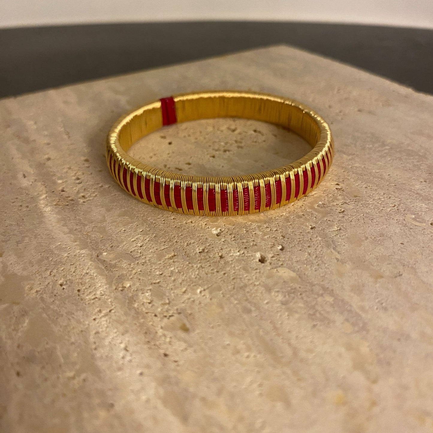 Red Rain Handmade Bracelet