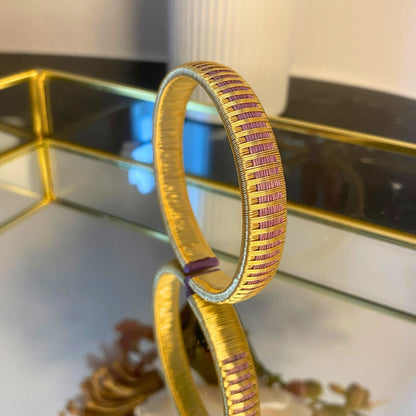 Handmade Rain-Lilac Bracelet