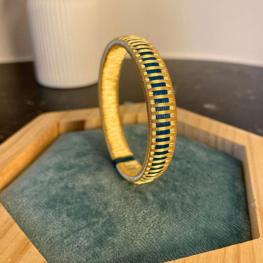 Bracelet Artisanal Pluie-Vert