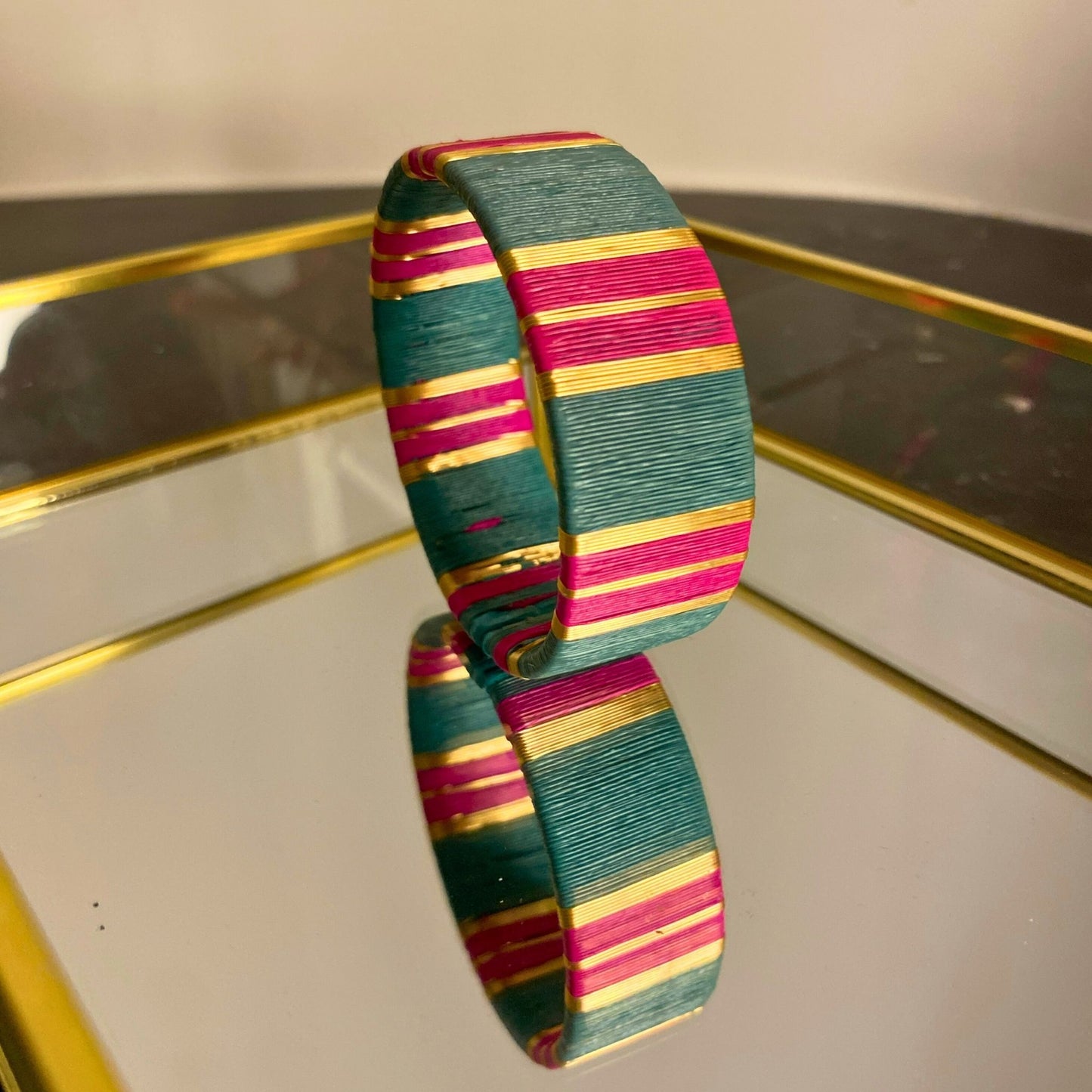 Cuff Artisanal Oneli Pink