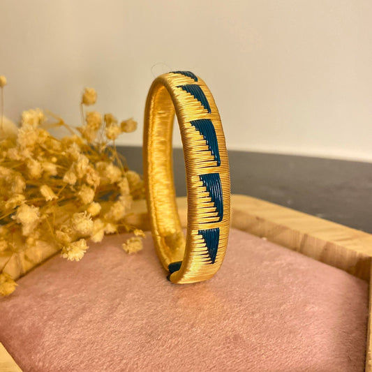 Bracelet Artisanal  Montagne Vert émeraude