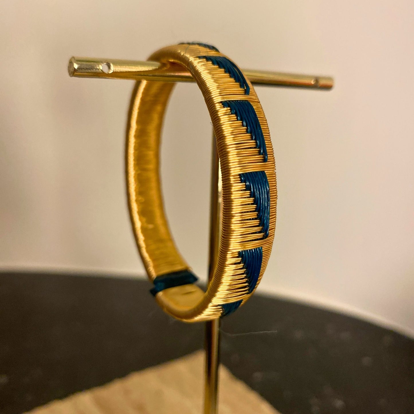Handmade Emerald Green Mountain Bracelet