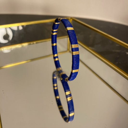 Bracelet Artisanal Slim bleu