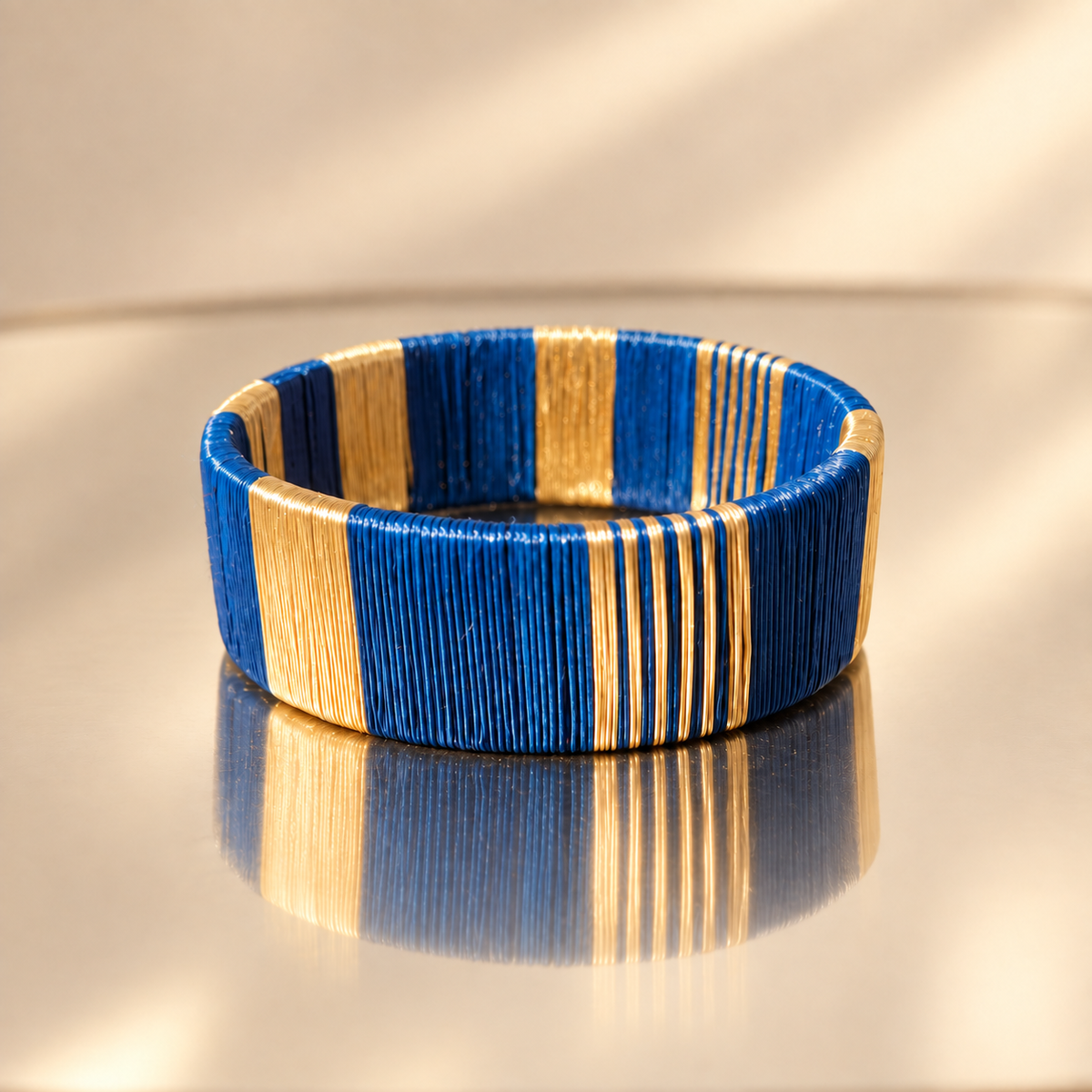 Manchette  Artisanal Blue