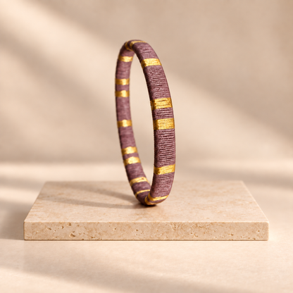 Bracelet Artisanal Slim Lilas