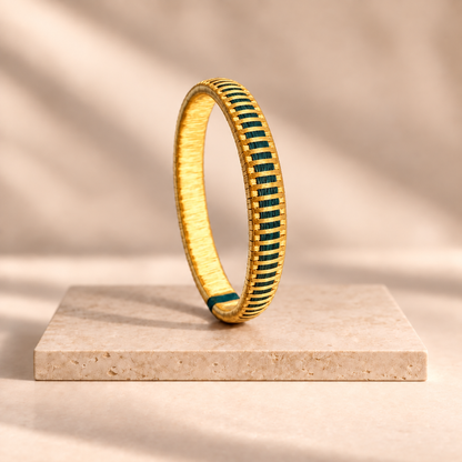 Bracelet Artisanal Pluie-Vert