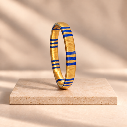 Bracelet Artisanal Lines Blue