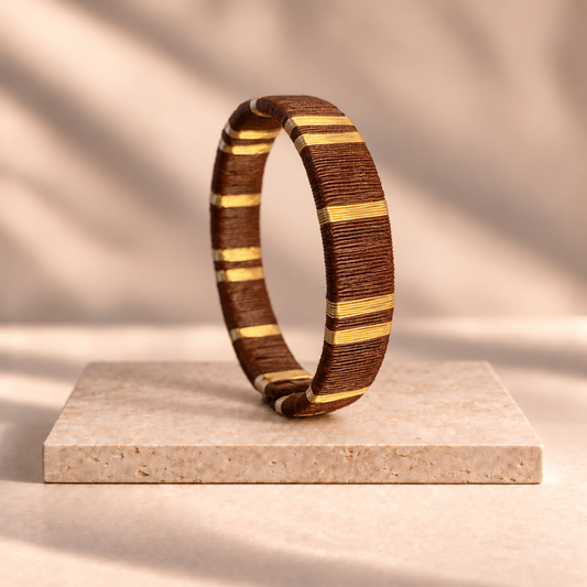Bracelet Artisanal Marron