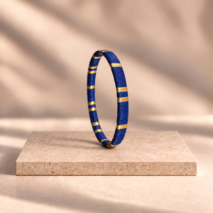 Bracelet Artisanal Slim bleu