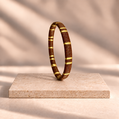 Bracelet Artisanal fin Cacao