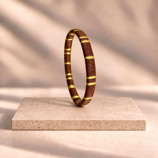 Bracelet Artisanal fin Cacao