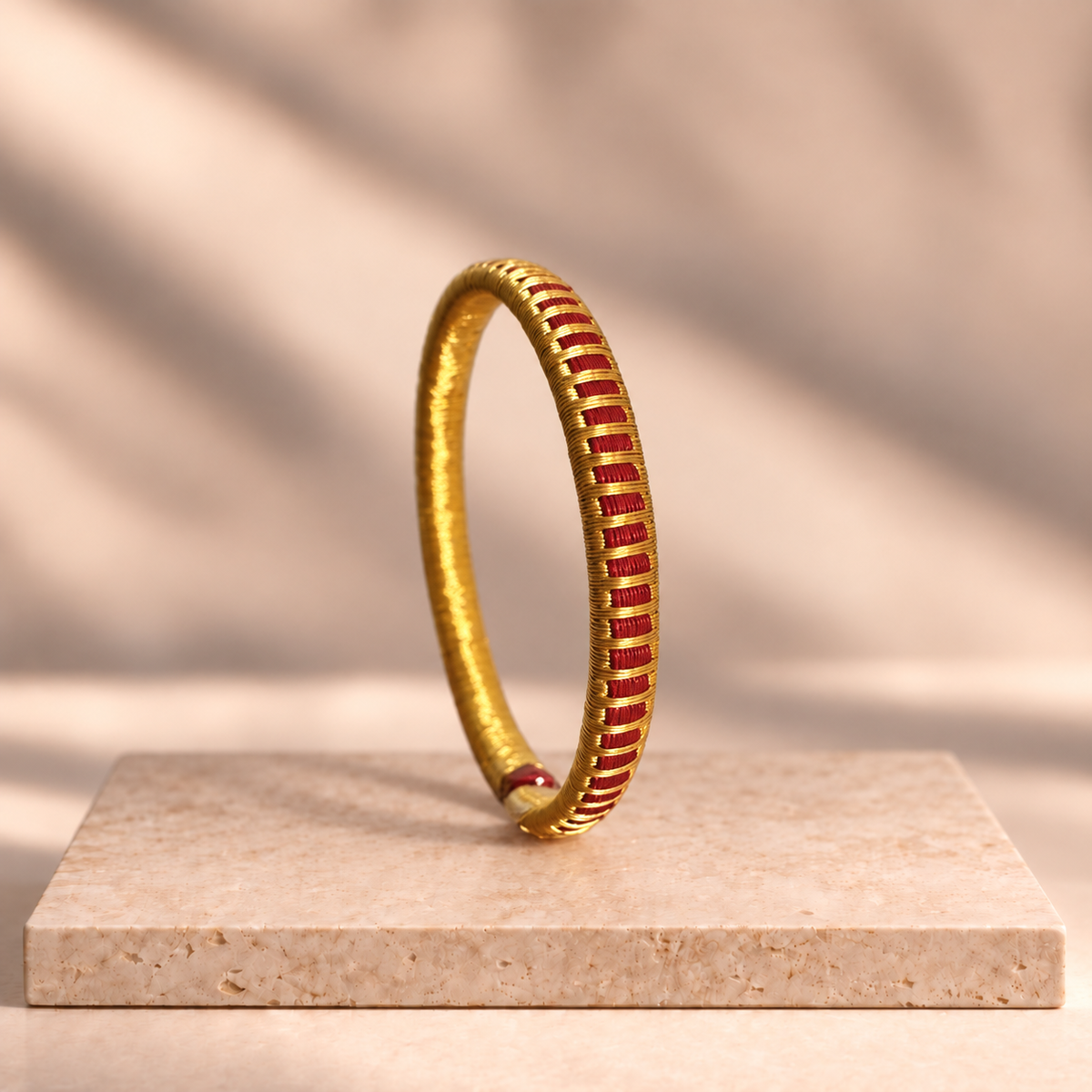 Bracelet Artisanal Slim Rouge