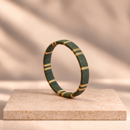 Bracelet Artisanal Gris