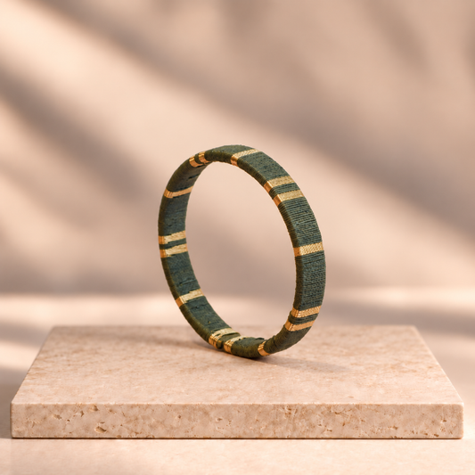 Bracelet Artisanal Gris