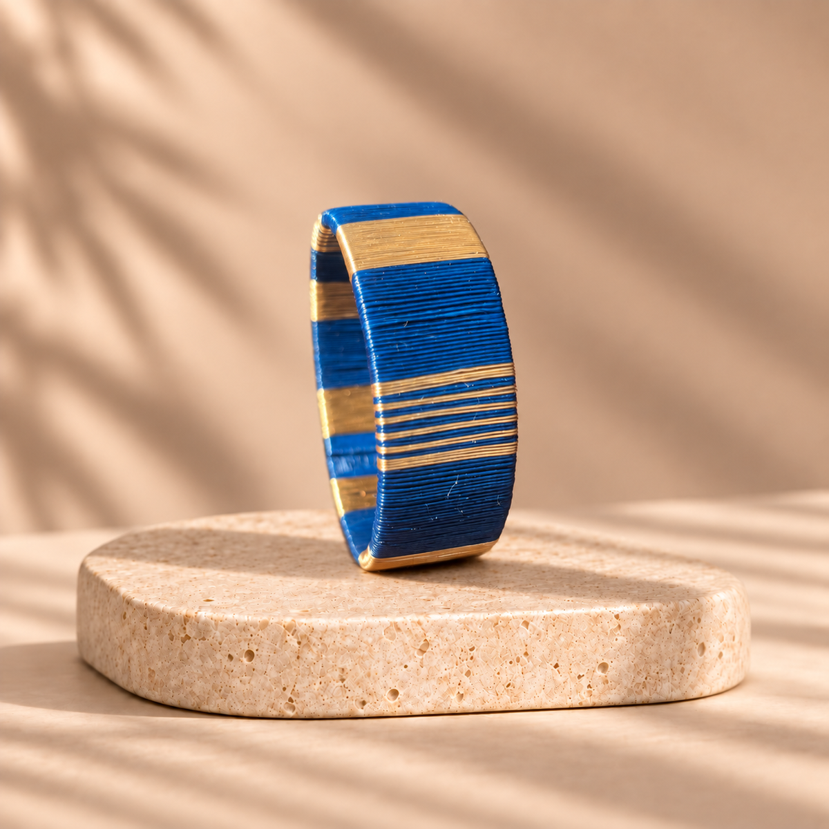 Manchette  Artisanal Blue