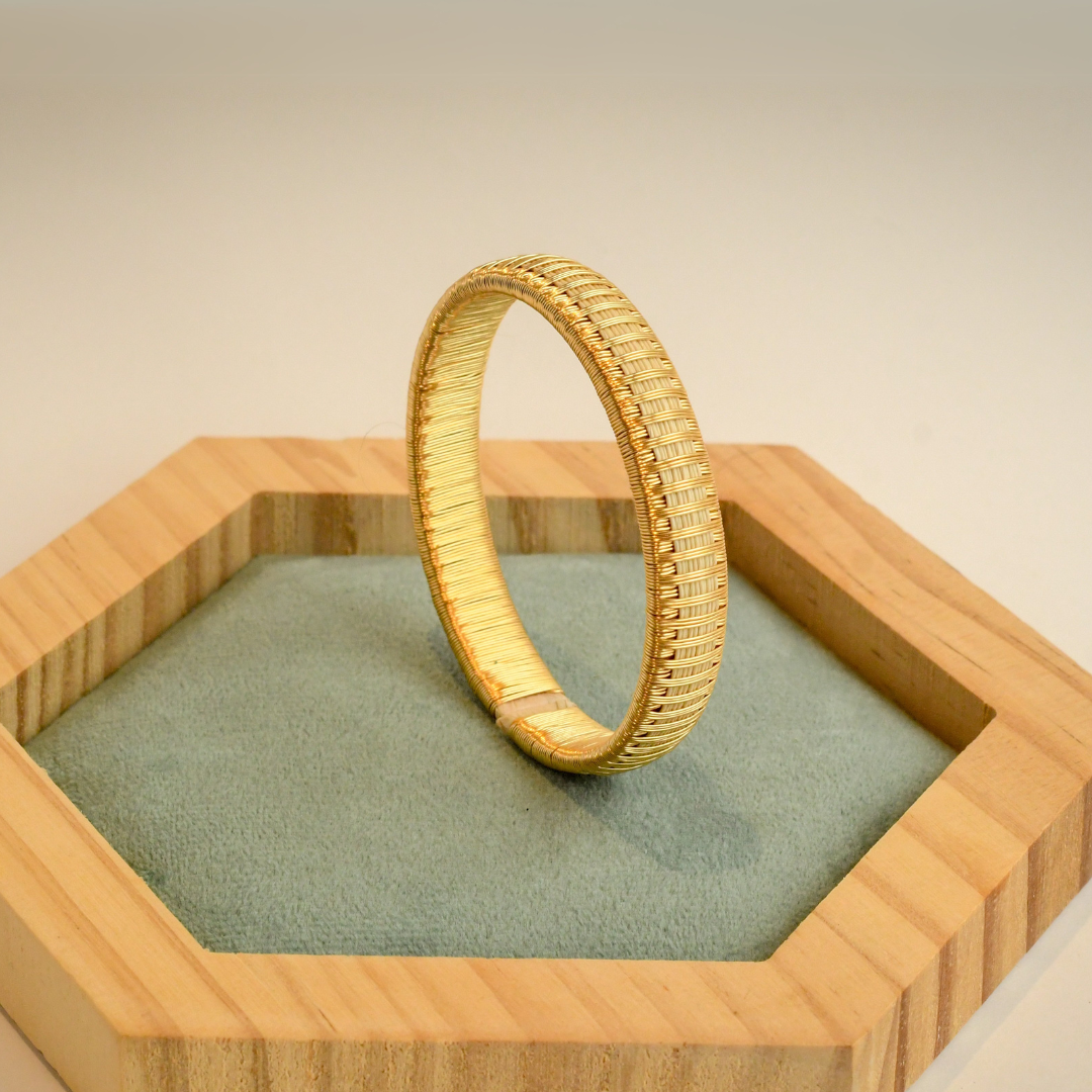 Bracelet tissé blanc éthique Pluie Solnaré