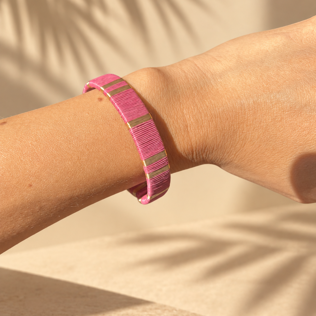 Bracelet Artisanal Rose